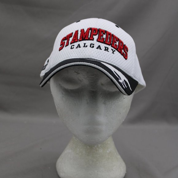 Calgary Stampeders Hat (VTG) - Arch Script by Puma - Adult Gripback - Picture 4 of 10